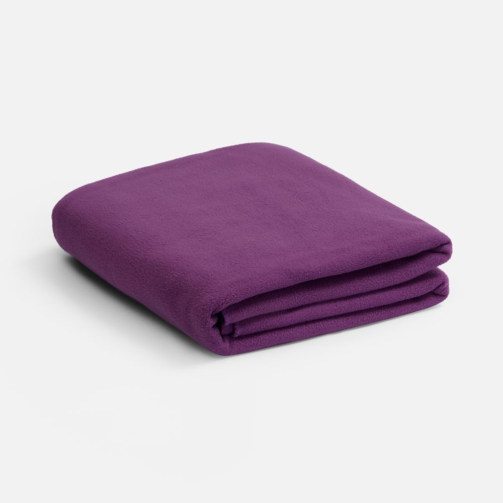 Флисовый плед Warm&Peace XL, фиолетовый