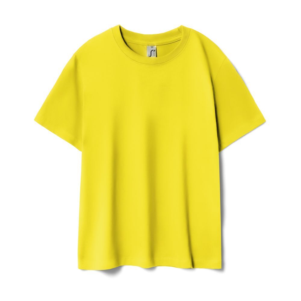 Футболка детская Regent Kids 150 желтая (лимонная), на рост 96-104 см (4 года)