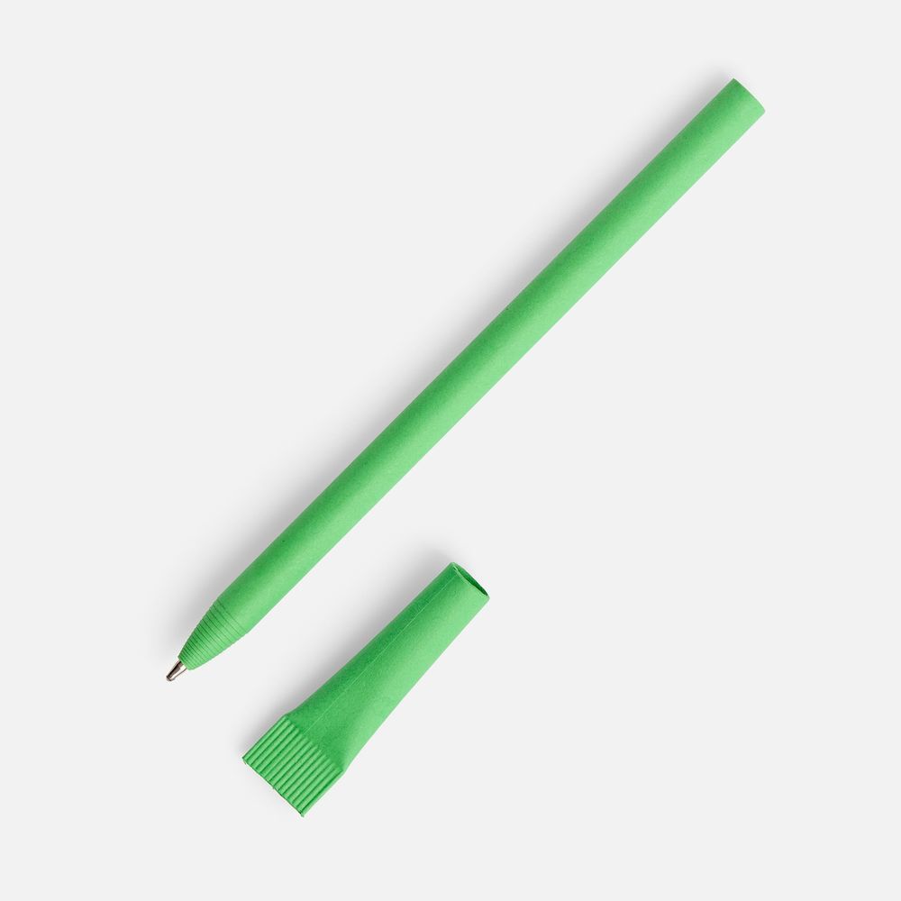 Ручка шариковая Carton Plus, ver.2, зеленая