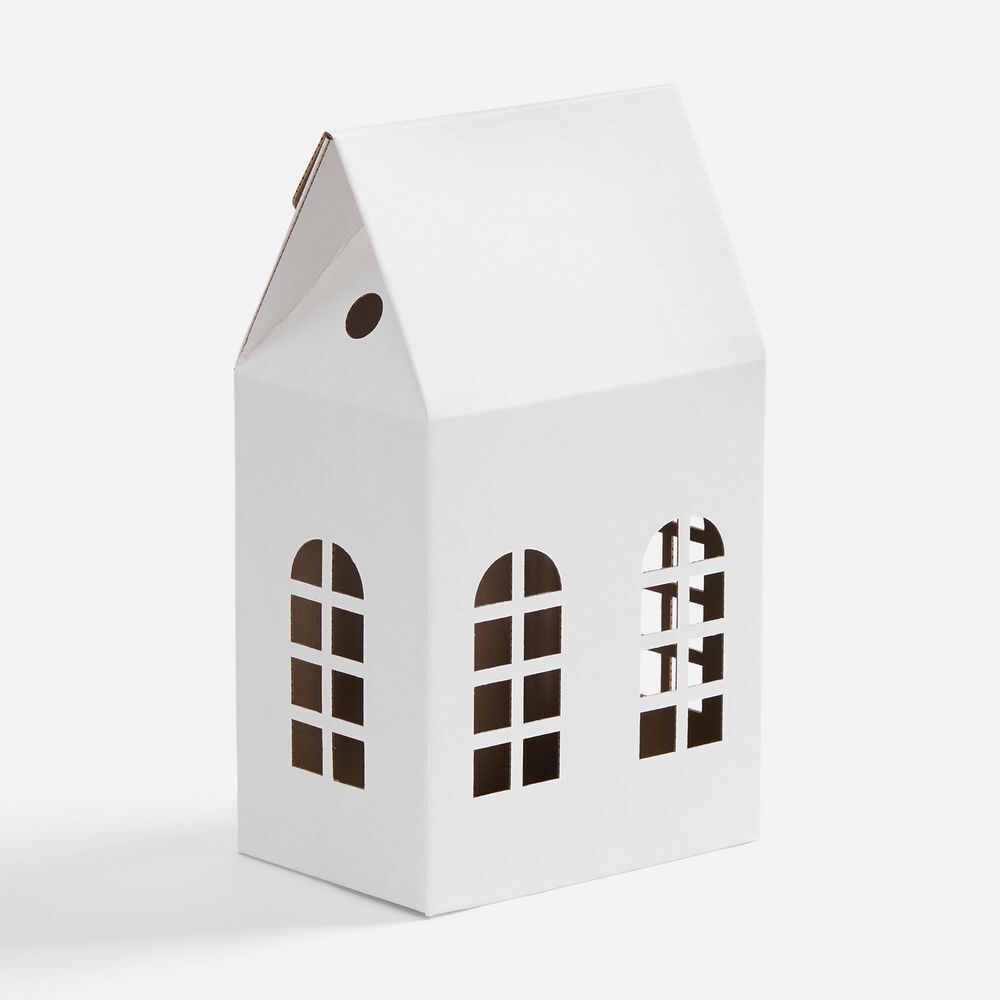 Коробка «Домик», L, белая