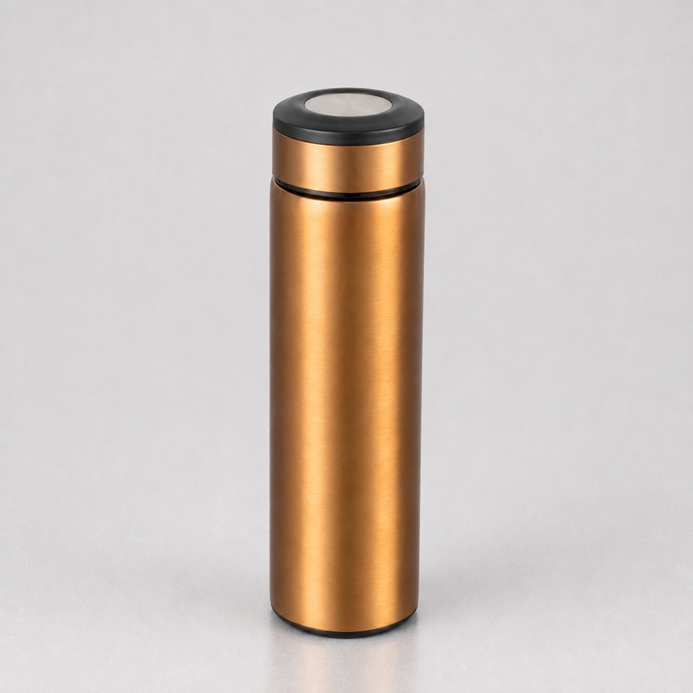 Термос «Confident Metallic» 420мл, медный