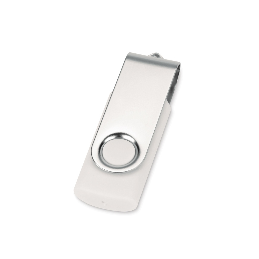 Флеш-карта USB 2.0 16 ГБ «Квебек», белый