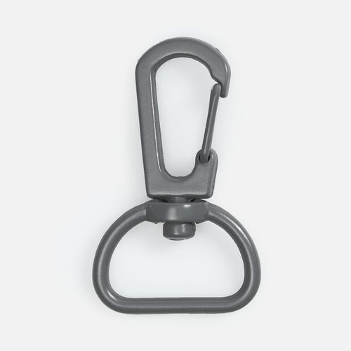 Застежка-карабин Snap Hook, M, серая