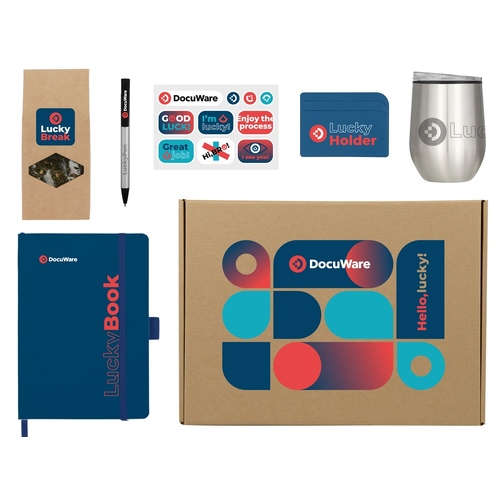 Welcome pack «Warm welcome», синий